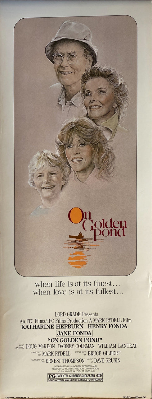 on golden pond 1981 insert card